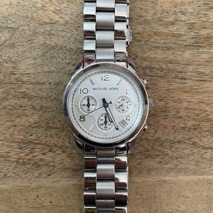 Michael Kors silver watch